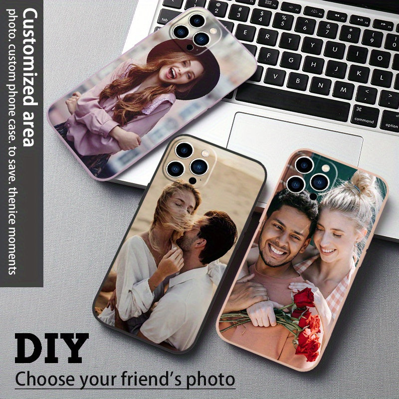 [Hot Selling] Customized Mobile Phone Case with NEW Customized DIY Pattern Suitable for iPhone15 14 13 12 11XS XR X7 8 Mini Plus Pro Max SE2020/2022. Black Silicone Anti-fall Birthday Gift Holiday. Christmas gifts, Halloween