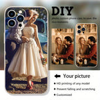 [Hot Selling] Customized Mobile Phone Case with NEW Customized DIY Pattern Suitable for iPhone15 14 13 12 11XS XR X7 8 Mini Plus Pro Max SE2020/2022. Black Silicone Anti-fall Birthday Gift Holiday. Christmas gifts, Halloween