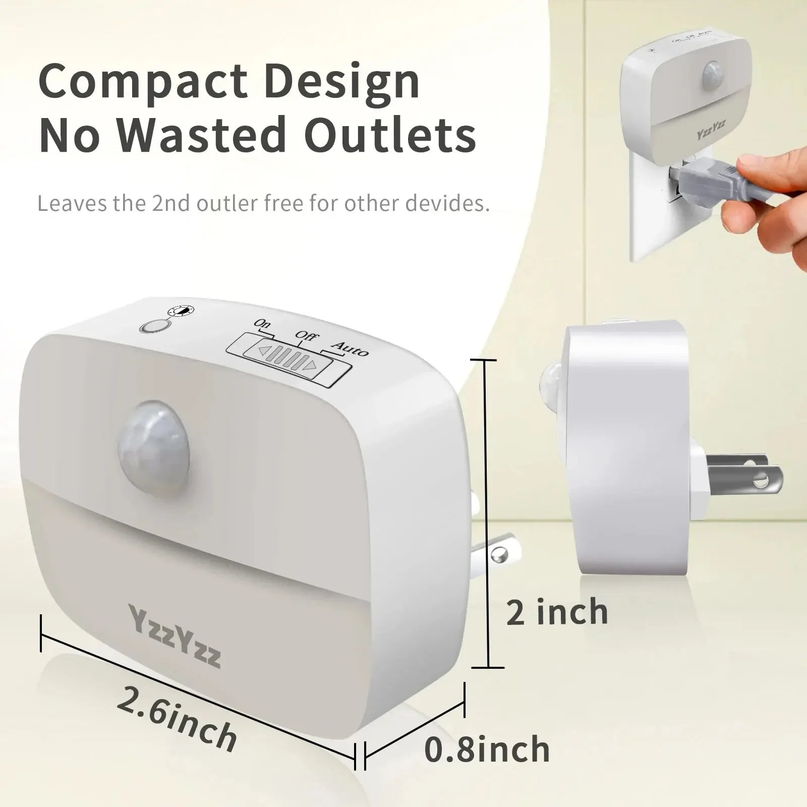 LED Night Light With Motion Sensor