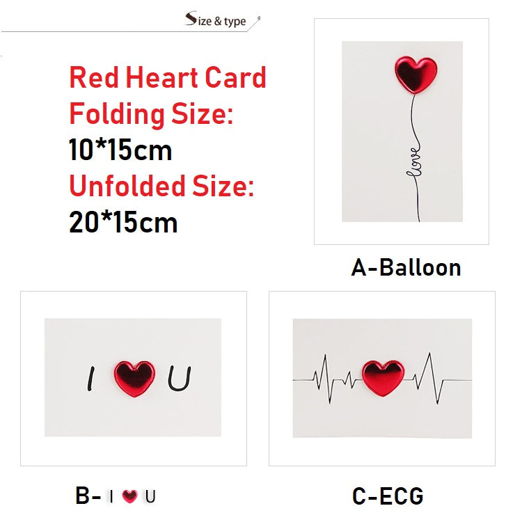 Cards Valentines Day Gift Love Postcard Wedding Invitation Greeting Cards Anniversary for Her Valentines Day Gift Card