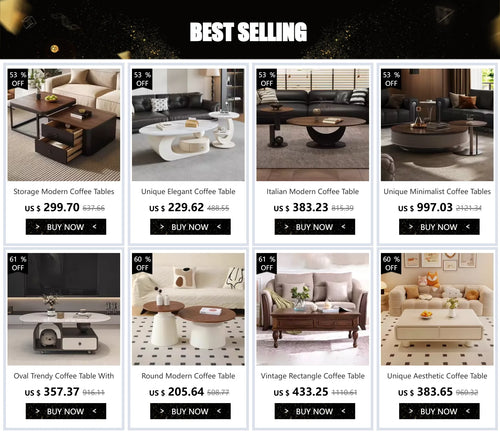 Customized Coffee Table