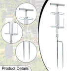 Garden Hose Guide Stake Sturdy Heavy Duty Easy to Install Prevent Kinking Bending for Outdoor Lawn Yard Flower Bed Courtyard