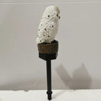 Garden Solar Light Outdoor Decor Resin Owl Solar LED Light with Stake Waterproof Light for Flower Fence Lawn Decoration