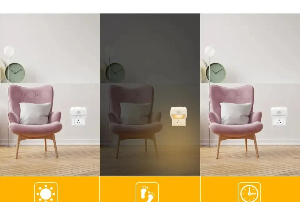 LED Night Light With Motion Sensor